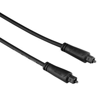 Hama Fibre Optic Cable 1.5 M Toslink Odt Black - W128282662