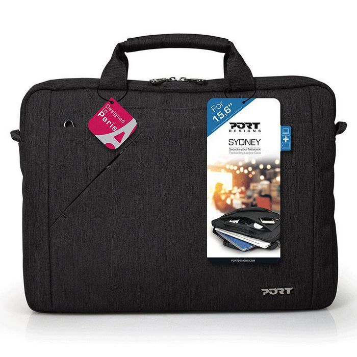 Port Designs Notebook Case 39.6 Cm (15.6") Messenger Case Black - W128252146
