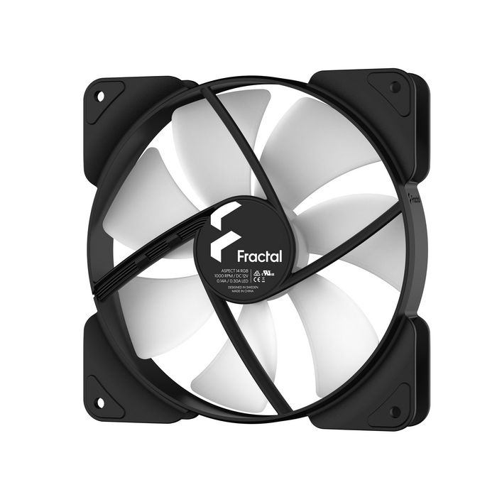 Fractal Design Aspect 14 Rgb Computer Case Fan 14 Cm Black 3 Pc(S) - W128252278