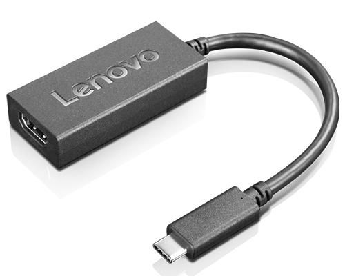 Lenovo Usb-C To Hdmi 2.0B Usb Graphics Adapter Black - W128252294