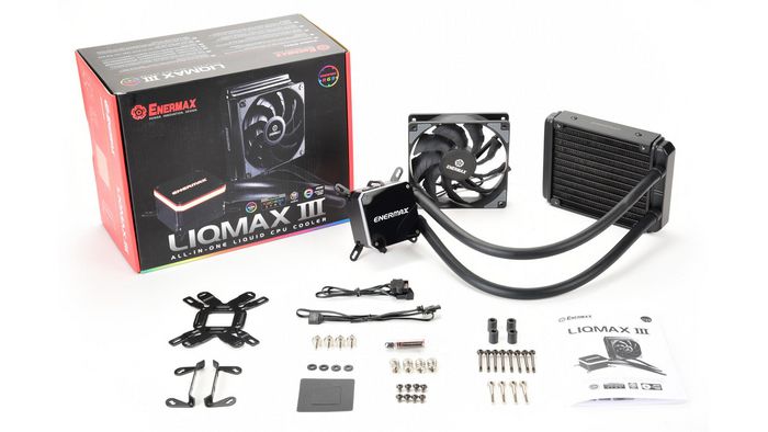 Enermax Liqmax Iii Processor All-In-One Liquid Cooler 12 Cm Black - W128252526