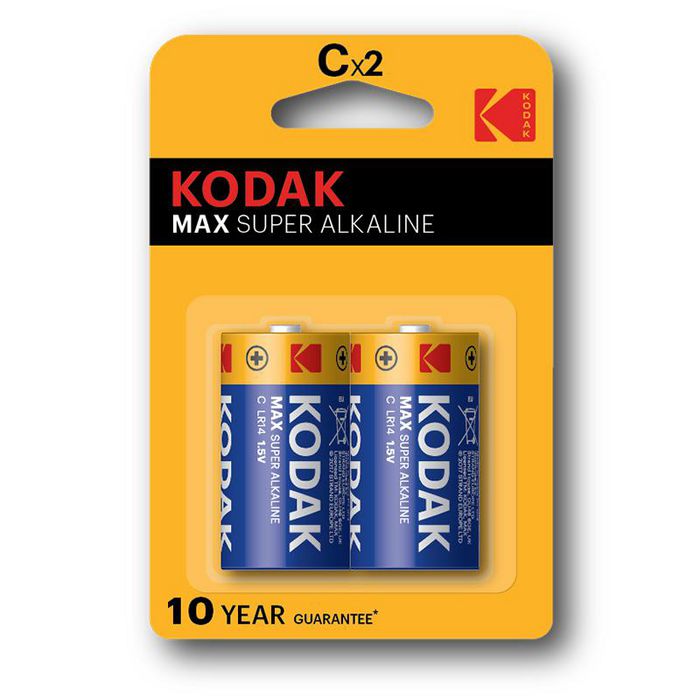 Kodak Max Super C Single-Use Battery Alkaline - W128252895