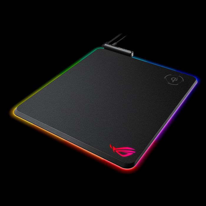 Asus Rog Balteus Qi Gaming Mouse Pad Black - W128253055