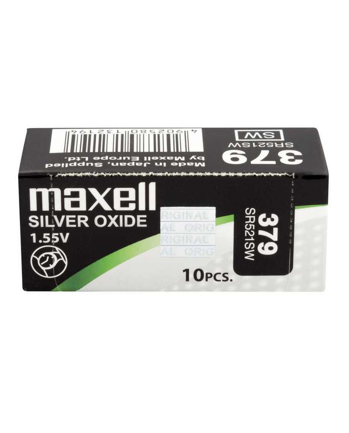 Maxell Household Battery Single-Use Battery Sr521Sw Silver-Oxide (S) - W128253067