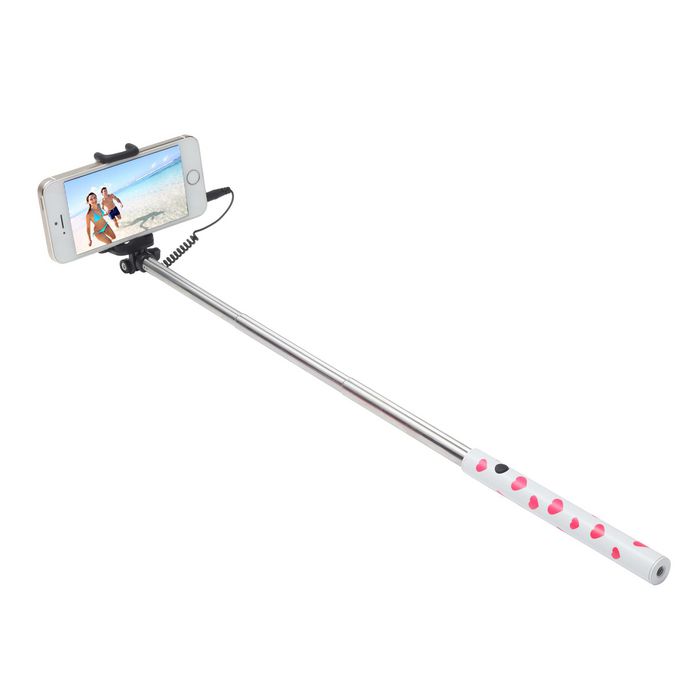Ultron Selfie Stick Smartphone Pink, Silver, White - W128253555
