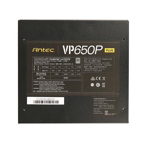 Antec Vp550P Plus Power Supply Unit 550 W Black - W128253930