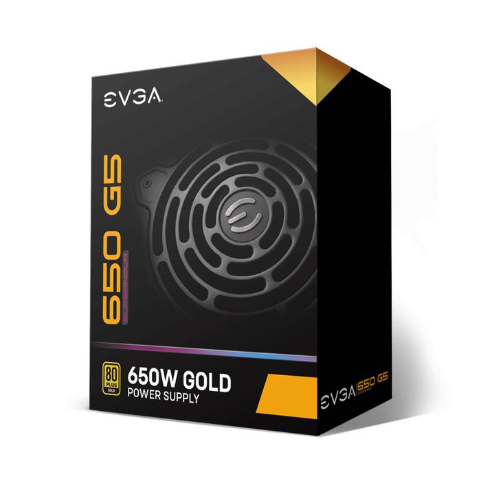 EVGA 650 Gs Power Supply Unit 650 W 20+4 Pin Atx Atx Black - W128255188