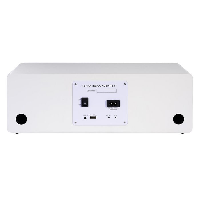 Terratec Concert W1 Stereo Portable Speaker White 20 W - W128285219
