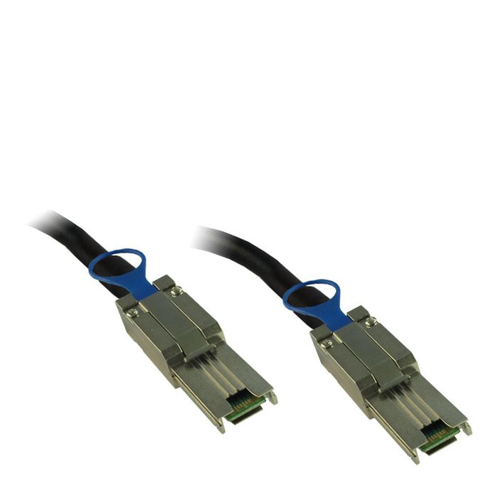 Inter-Tech Serial Attached Scsi (Sas) Cable 1 M Black - W128285231