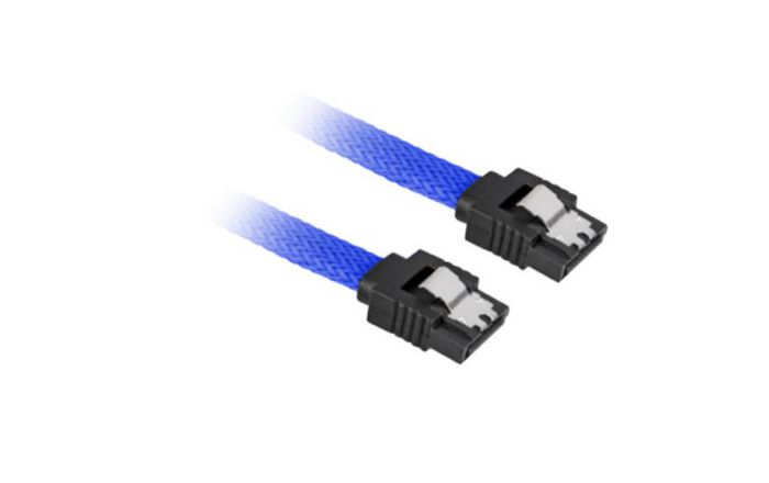 Sharkoon Sata 3 Sata Cable 0.6 M Sata 7-Pin Black, Blue - W128285651