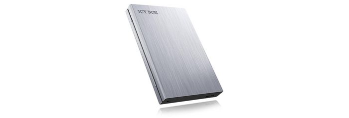 ICY BOX Hdd/Ssd Enclosure Anthracite, Silver 2.5" - W128286421