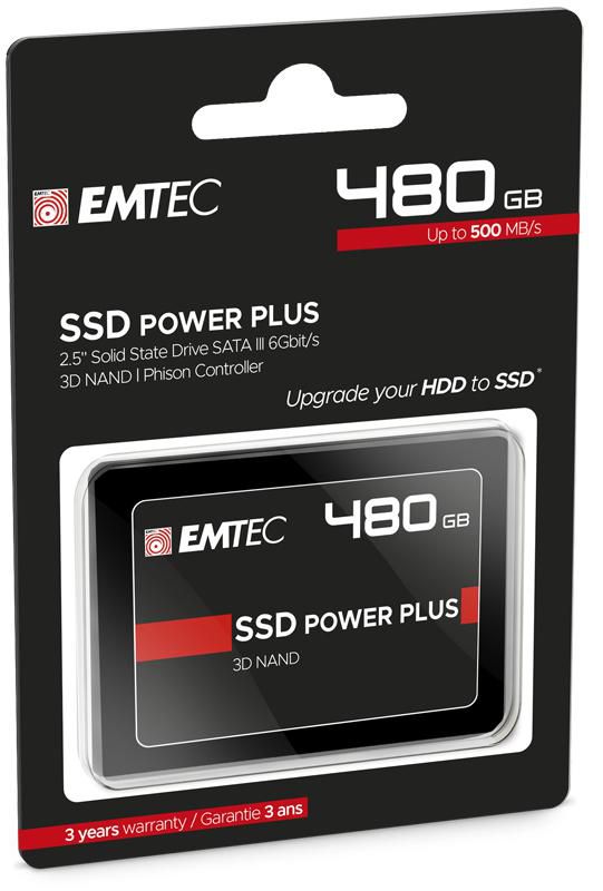 Emtec X150 Power Plus 2.5" 480 Gb Serial Ata Iii - W128287276