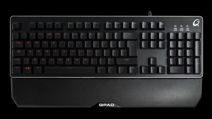 QPAD Mk-40 Keyboard Usb Qwerty Nordic Black - W128288054