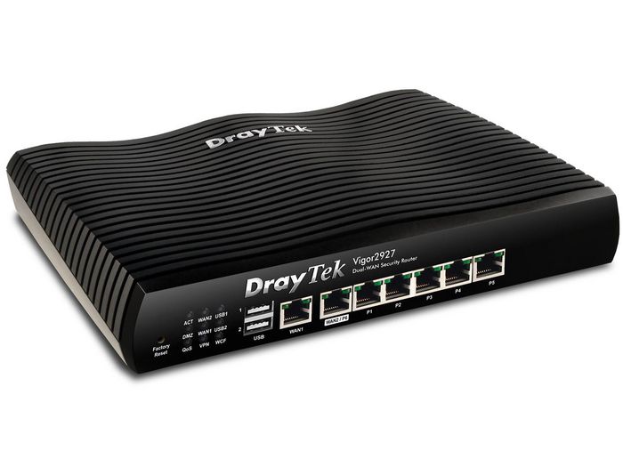 Draytek Vigor2927 Wired Router Gigabit Ethernet Black - W128288906