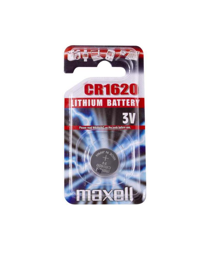 Maxell Cr1620 Single-Use Battery Lithium-Manganese Dioxide (Limno2) - W128288958