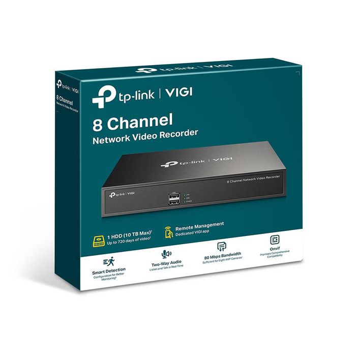 Omada Vigi 8 Channel Network Video Recorder - W128289639