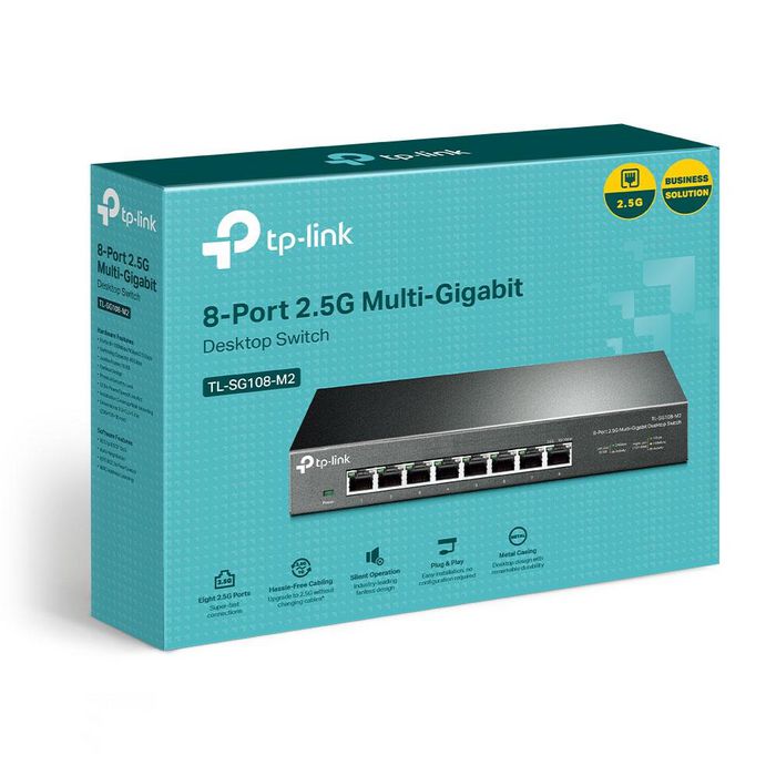TP-Link 8-Port 2.5G Desktop Switch - W128289914