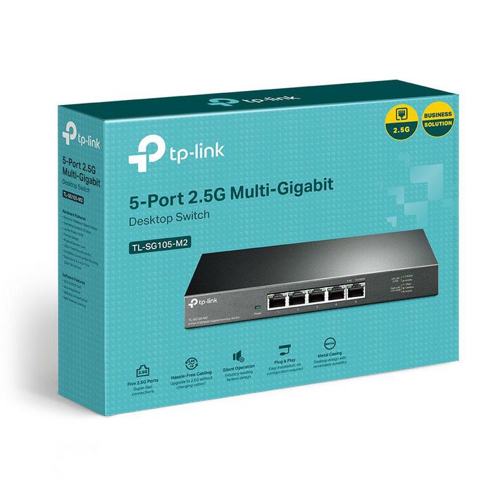 TP-Link 5-Port 2.5G Desktop Switch - W128289915