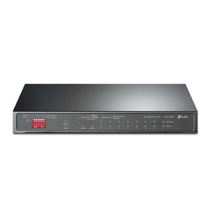 TP-Link Network Switch Unmanaged Gigabit Ethernet (10/100/1000) Power Over Ethernet (Poe) Black - W128290134