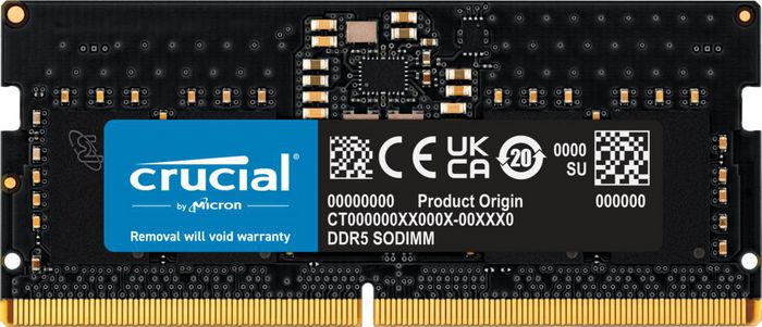 Crucial Memory Module 8 Gb 1 X 8 Gb Ddr5 4800 Mhz - W128290779