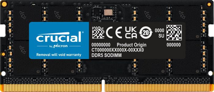 Crucial Memory Module 32 Gb 1 X 32 Gb Ddr5 4800 Mhz - W128290781