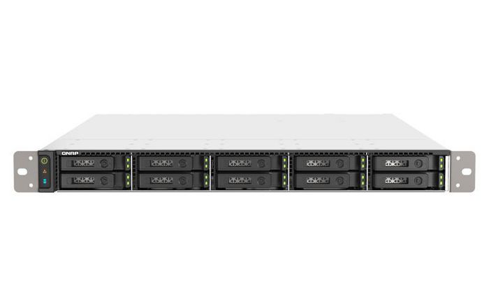QNAP Ts-H1090Fu Nas Rack (1U) Ethernet Lan Black, Grey 7302P - W128291225
