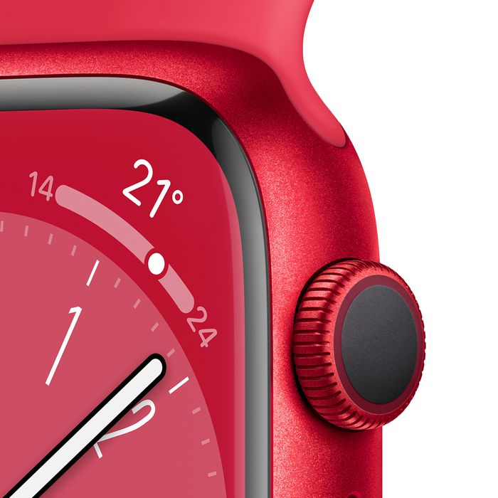 Apple Watch Series 8 Oled 41 Mm Red Gps (Satellite) - W128291371
