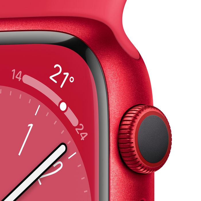 Apple Watch Series 8 Oled 45 Mm 4G Red Gps (Satellite) - W128291415