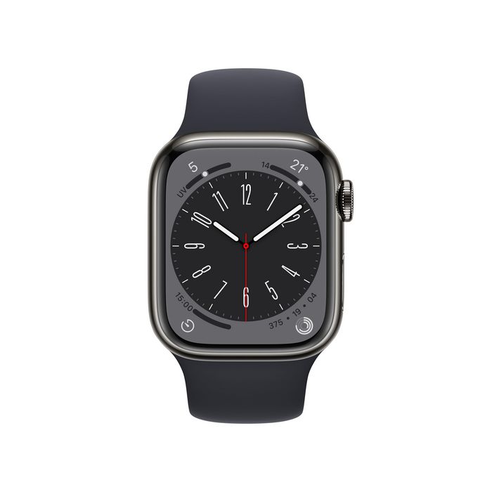 Apple Watch Series 8 Oled 41 Mm 4G Graphite Gps (Satellite) - W128291416