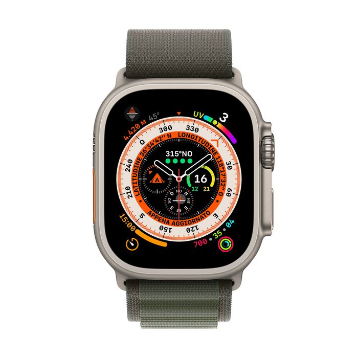 Apple Watch Ultra Oled 49 Mm 4G Metallic Gps (Satellite) - W128291429