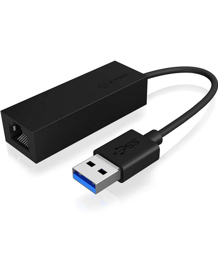 ICY BOX Usb 3.0 A-Type To Rj-45 Ethernet Port - W128291461