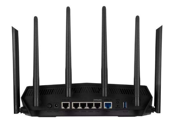 Asus Tuf Gaming Ax6000 (Tuf-Ax6000) Wireless Router Gigabit Ethernet Dual-Band (2.4 Ghz / 5 Ghz) Black - W128291858