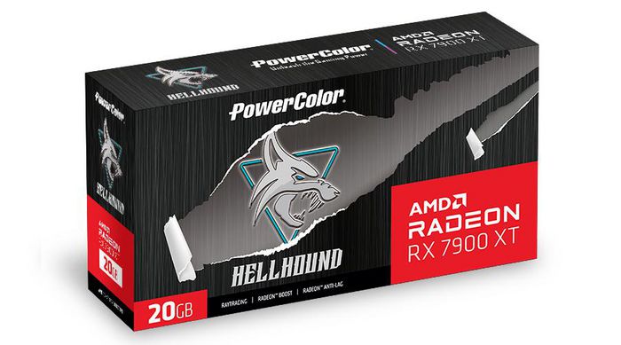 PowerColor Hellhound Rx 7900 Xt 20G-L/Oc Graphics Card Amd Radeon Rx 7900 Xt 20 Gb Gddr6 - W128291956