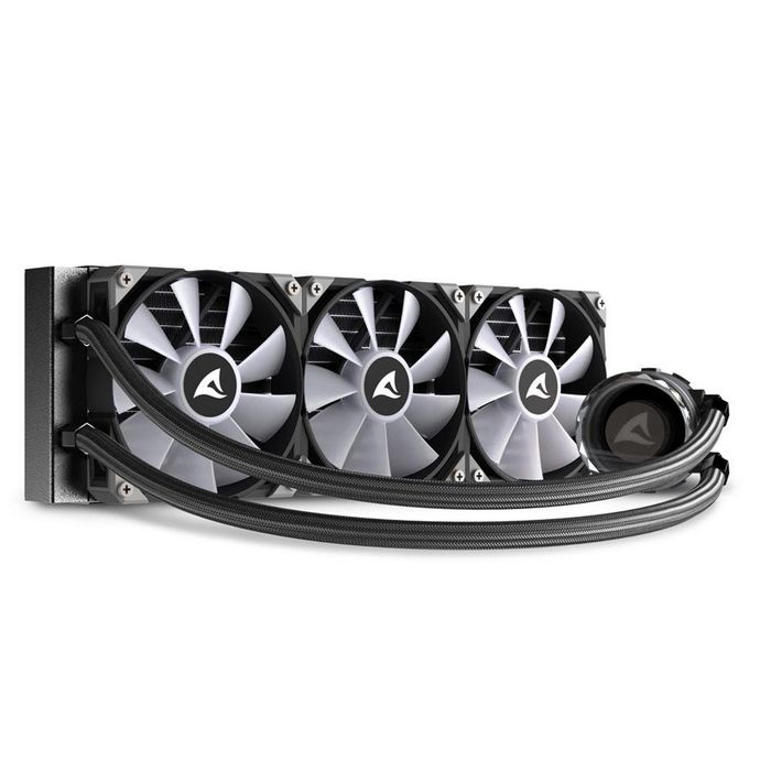 Sharkoon S90 Rgb Computer Case, Processor All-In-One Liquid Cooler 12 Cm Black 1 Pc(S) - W128291978