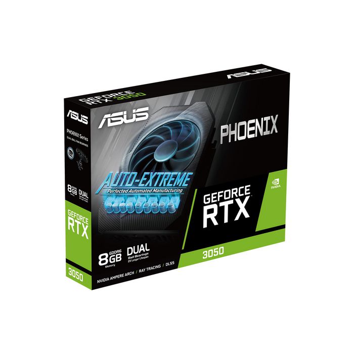 Asus Phoenix Ph-Rtx3050-8G-V2 Nvidia Geforce Rtx 3050 8 Gb Gddr6 - W128292077