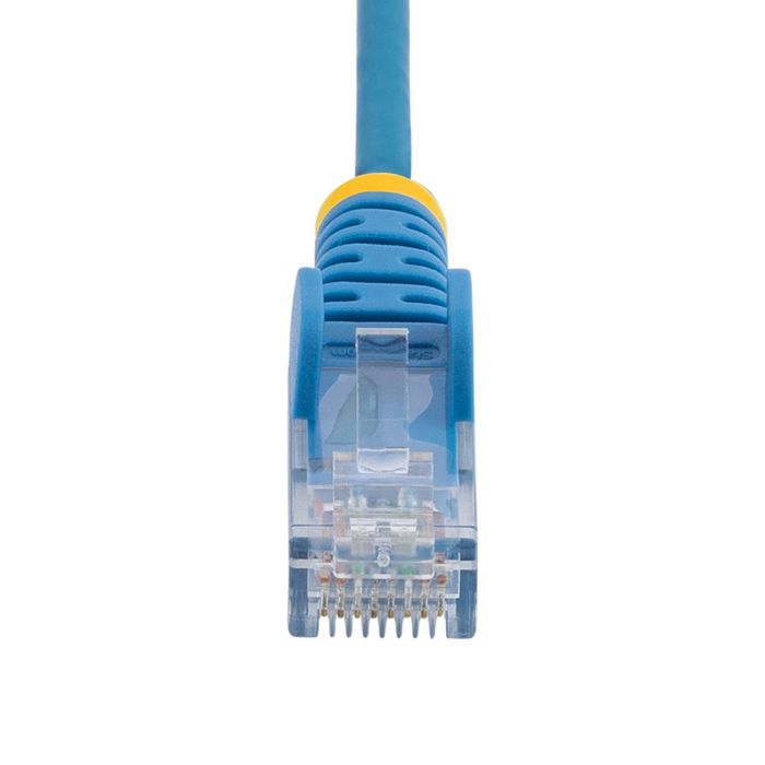 StarTech.com 2.5 M Cat6 Cable - Slim - Snagless Rj45 Connectors - Blue - W128259952