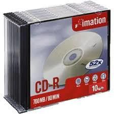 Imation Blank Cd Cd-R 700 Mb 10 Pc(S) - W128297085