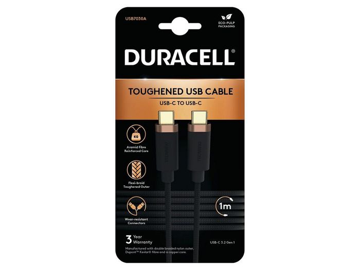 Duracell Usb Cable Black - W128297459