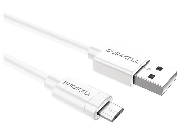 Duracell Sync/Charge Cable 1 Metre White - W128297457