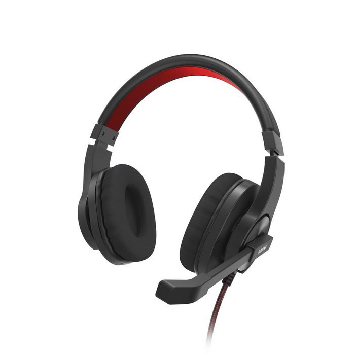 Hama Hs-Usb400 V2 Headset Wired Head-Band Office/Call Center Usb Type-A Black, Red - W128283098