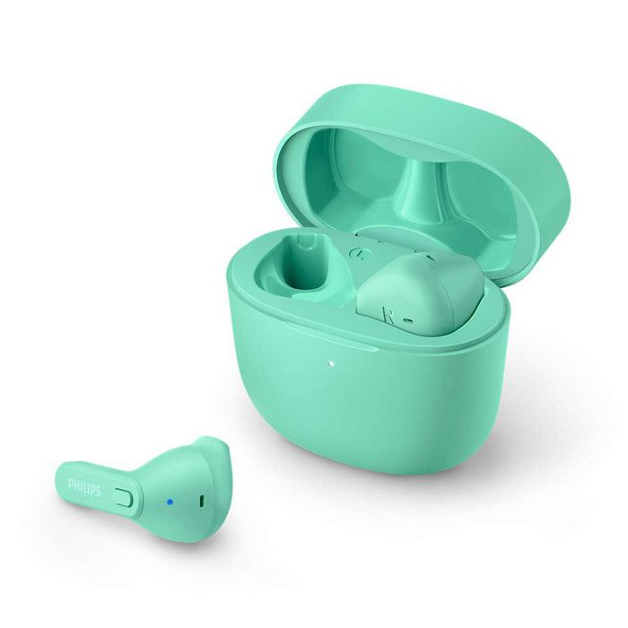 Philips 2000 Series Tat2236Gr Headset Wireless In-Ear Calls/Music Bluetooth Turquoise - W128299124