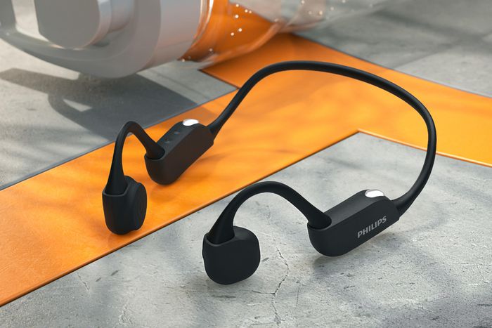 Philips Headphones/Headset Wireless Neck-Band Sports Bluetooth Black - W128299419