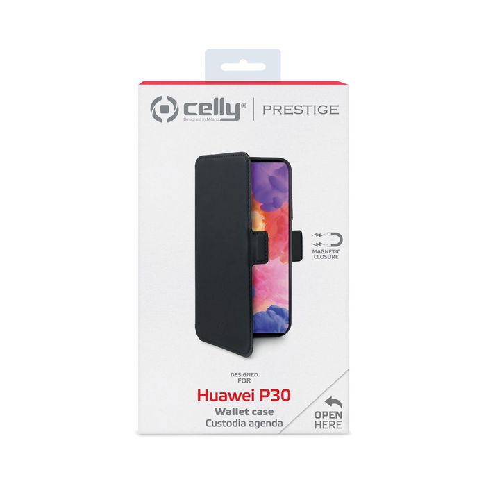 Celly Prestigem Mobile Phone Case 15.5 Cm (6.1") Folio Black - W128299484