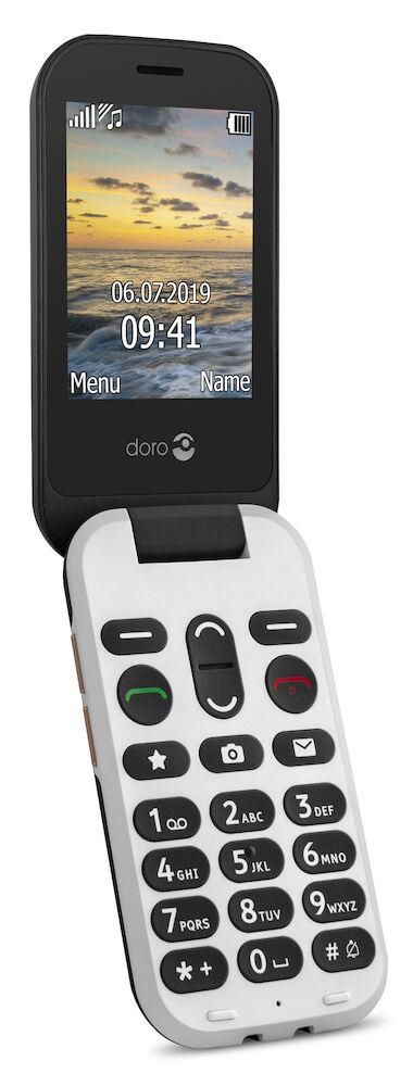 Doro 6060 124 G Black, White Feature Phone - W128299523