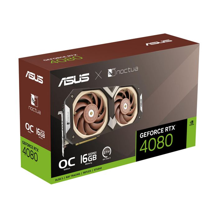 Asus Rtx4080-O16G-Noctua Nvidia Geforce Rtx 4080 16 Gb Gddr6X - W128299885