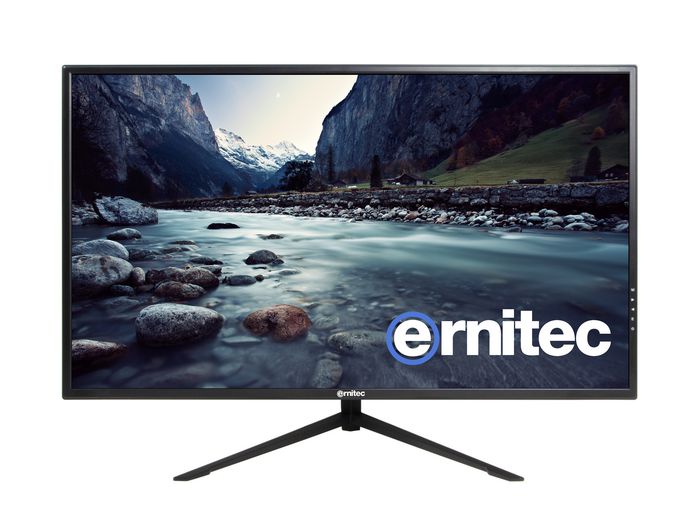 Ernitec 32'' Unique POE powered Surveillance monitor for 24/7 Use, 4K Resolution - W128315092
