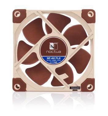 Noctua Flx Computer Cooling System Computer Case Fan 8 Cm Beige, Brown 1 Pc(S) - W128253448