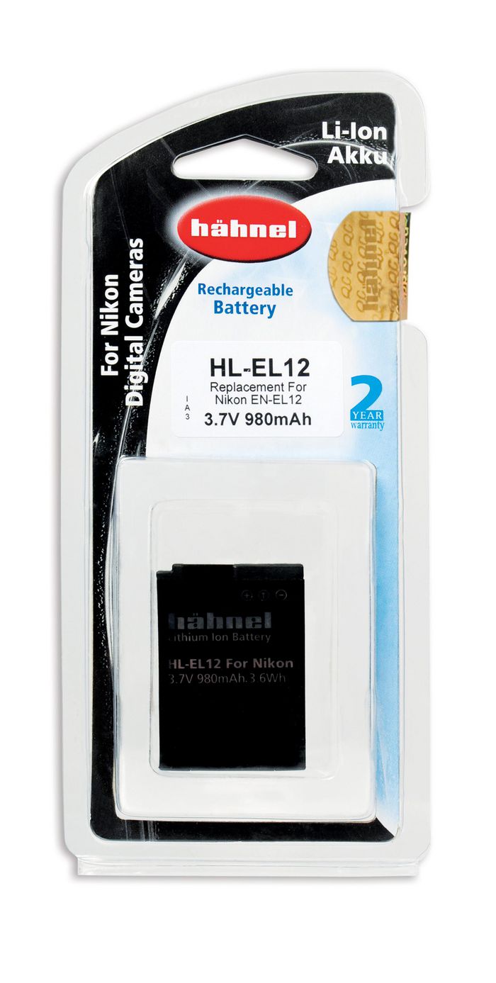 Hähnel HL-EL12 for Nikon Digital Cameras - W124796601