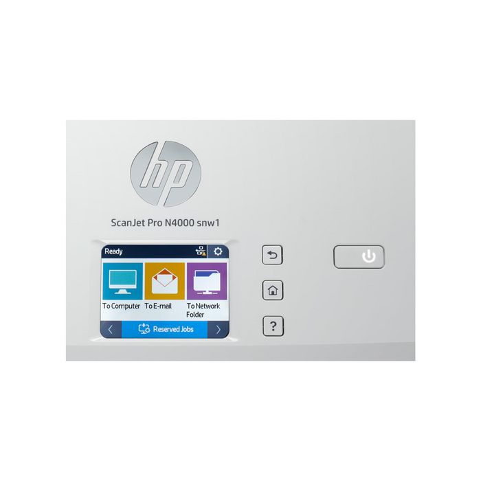 HP Scanjet Pro N4000 Snw1 Sheet-Feed Scanner Sheet-Fed Scanner 600 X 600 Dpi A4 Black, White - W128274691