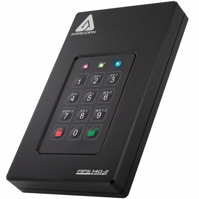 Apricorn External Solid State Drive 4000 Gb Black - W128302126
